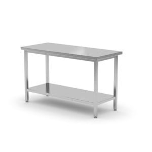 Table Centrale Profi Line avec Étagère - L 1800 x P 600 mm