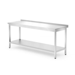 Table de Travail Murale Profi Line avec Étagère - P 700 x L 1800 mm