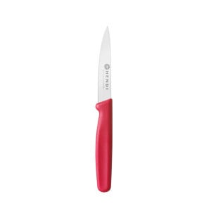 Couteau Éplucheur Pointu Rouge - Lamme 192 mm