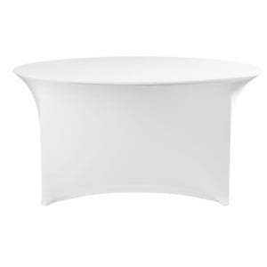 Housse pour Table Ronde - Blanc - ø 1500 mm