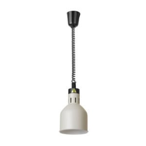 Lampe Chauffante Cylindrique Réglable - Blanc