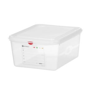 Bac GN 1/2 Transaprent en PP - 10 L