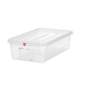 Bac GN 1/1 Transaprent en PP - 21 L