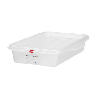 Bac GN 2/3 Transaprent en PP - 9 L