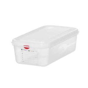 Bac GN 1/3 Transaprent en PP - 4 L