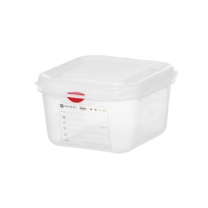 Bac GN 1/6 Transaprent en PP - 1,7 L