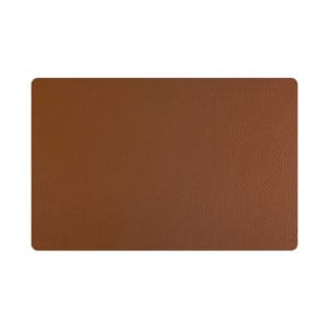 Nappe en Cuir Brun - 450 x 320 mm