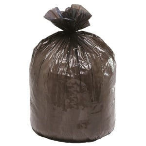Sac Poubelle à Lien Traditionnel - 110 L - Lot de 25