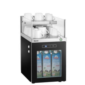 Combiné Réfrigérateur à Lait et Chauffe-Tasses