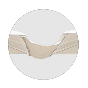 Gouttière pour Parasol Sardigna Ivoire 3 m