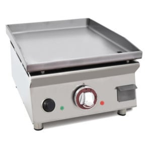 Plancha Electrique Lisse Acier 6 mm - 40 cm