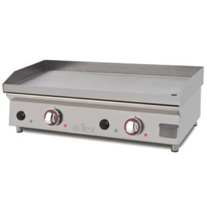 Plancha Electrique Lisse Acier 15 mm - 80 cm