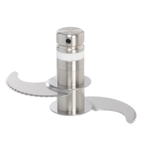 Couteau inox cranté 2 lames pour R8