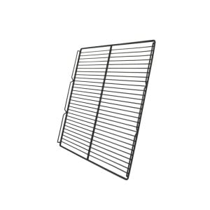 Grille Noire pour Vitrine à Boissons Noire à 2 Portes Vitrées - 450 L