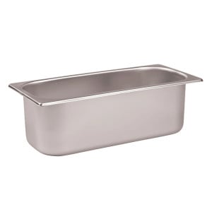 Bac à Glace en Inox pour Vitrine à Glaces