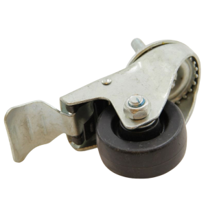 Roulette 60 mm avec Frein Monté sur Goupille