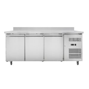 Table Réfrigérée 3 Portes GN 1/1 - Profondeur 700 avec Dosseret - Reconditionnée