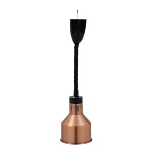 Lampe Chauffante Cuivrée avec Ampoule