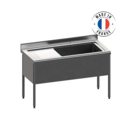 Plonge à Batterie Longueur 2400 - Série 800 SOFINOR - 1 Plonge à Batterie Longueur 2400 - Série 800 SOFINOR - 1