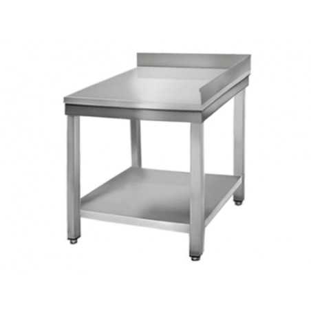 Table Inox Avec Dosseret en Angle - Profondeur 700 Mm FourniResto - 1 Table Inox Avec Dosseret en Angle - Profondeur 700 Mm FourniResto - 1