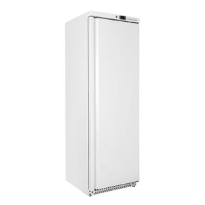 Armoire Réfrigérée Positive 380 L 0/+8°C Porte Pleine Blanche, Froid Statique, 4 Niveaux, R600a - Reconditionnée