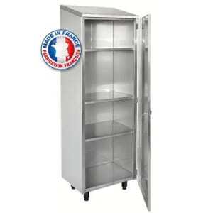 Armoire Rangement Modulable Inox 2 Portes Battantes - Longueur 1000 mm SOFINOR - 1