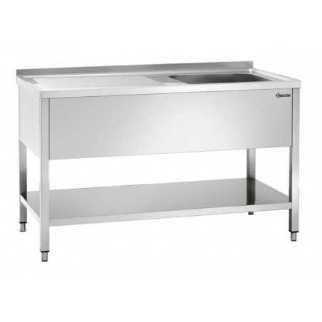 Plonge Laverie 1 cuve 50x50 - L 1400 Bartscher - 1 Plonge Laverie 1 cuve 50x50 - L 1400 Bartscher - 1