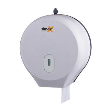 Distributeur Papier Toilette Jumbo Blanc Elégance FourniResto - 1 Distributeur Papier Toilette Jumbo Blanc Elégance FourniResto - 1