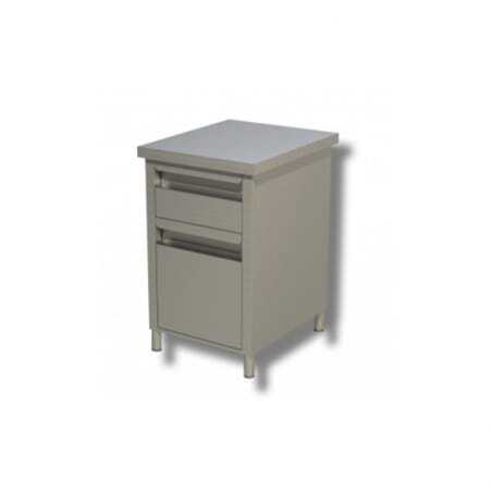 Armoire à 2 Tiroirs - Profondeur 700 FourniResto - 1 Armoire à 2 Tiroirs - Profondeur 700 FourniResto - 1
