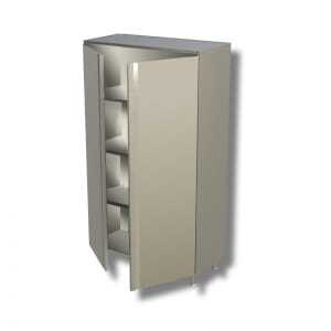 Armoires Inox Haute 2 Portes Battantes - L 1200 x P 600 FourniResto - 1