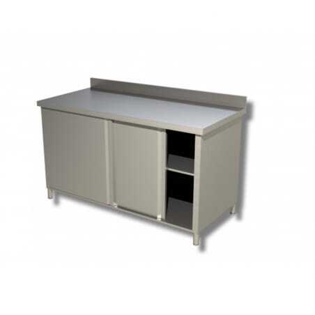 Armoire de Travail avec Dosseret - Profondeur 600 FourniResto - 1 Armoire de Travail avec Dosseret - Profondeur 600 FourniResto - 1