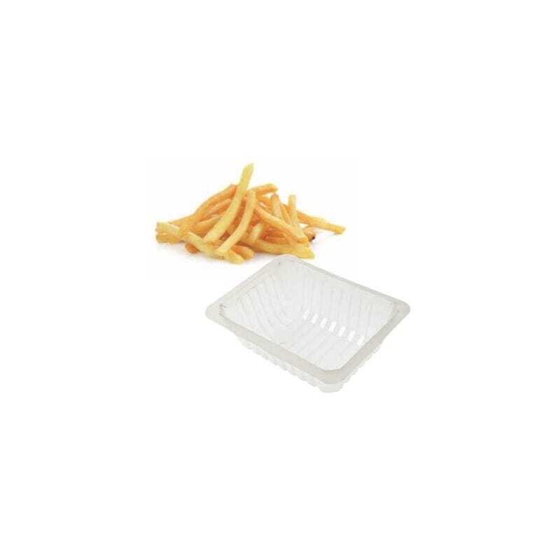 Barquette à Frites Translucide - 50 cl - Lot de 250 - Fourniresto