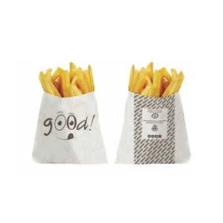 Sachets à Frite Small "Good" - Eco Responsables - Lot de 2000 FourniResto - 1