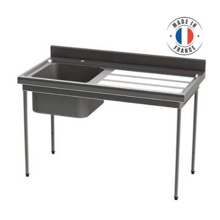 Plonge Sur-Mesure Rayonnée 2 Bacs - Profondeur 700 SOFINOR - 1 Plonge Sur-Mesure Rayonnée 2 Bacs - Profondeur 700 SOFINOR - 1