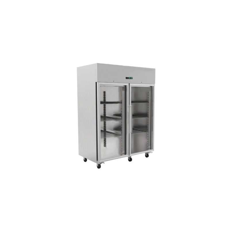 Armoire réfrigérée positive Inox 1400L GN2/1 tropicalisée