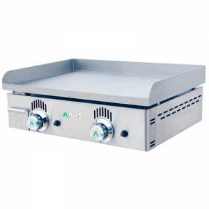Plancha à Gaz en Acier Rectifié - 595 x 430 mm Mainho - 1
