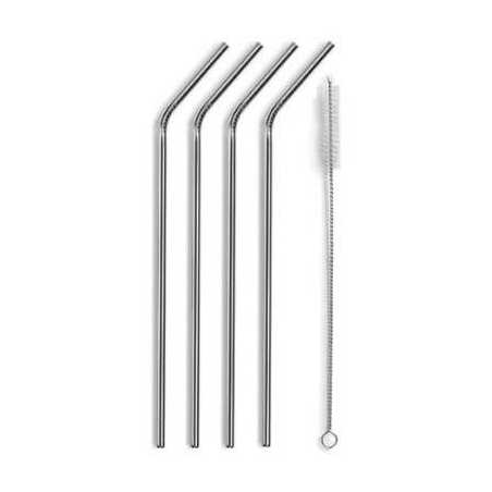 Set 4 Pailles en Inox Lacor - 1