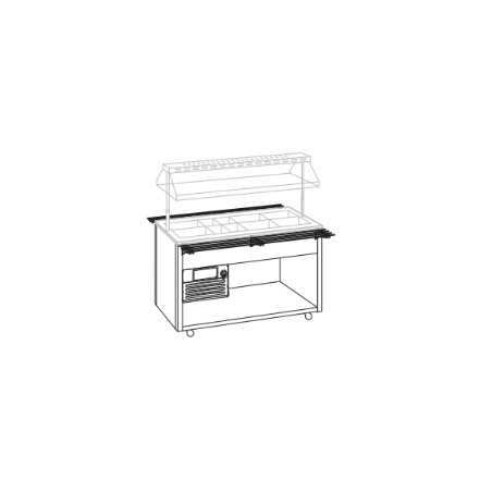 Option Porte Plateaux Côté Long Tecfrigo - 1 Option Porte Plateaux Côté Long Tecfrigo - 1