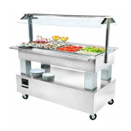 Buffet Central Réfrigéré GN 1/1 Codimatel - 1 Buffet Central Réfrigéré GN 1/1 Codimatel - 1