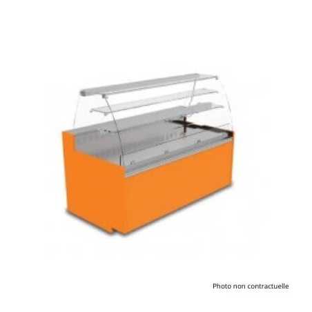 Vitrine Réfrigérée Easy Slim 790 - 4 Bacs - Chêne Clair FourniResto - 1