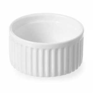 Ramequin Rainuré en Porcelaine - Ø 100 mm HENDI - 1