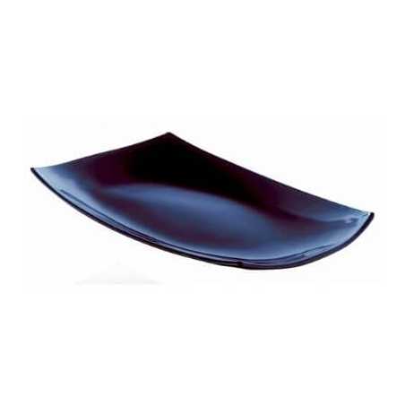 Assiette Rectangulaire Noire 350 x 260 mm - Lot de 12 FourniResto - 1 Assiette Rectangulaire Noire 350 x 260 mm - Lot de 12 FourniResto - 1