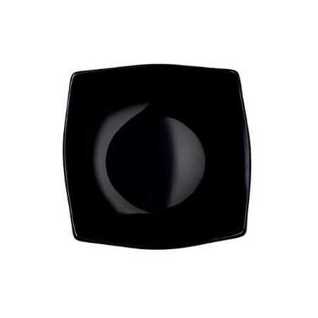 Assiette Creuse Noire 246 x 246 mm - Lot de 24 FourniResto - 1 Assiette Creuse Noire 246 x 246 mm - Lot de 24 FourniResto - 1