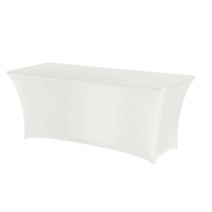 Housse pour Table Rectangulaire Blanche 1200 HENDI - 1