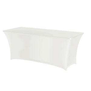 Housse pour Table Rectangulaire Blanche 1200 HENDI - 1