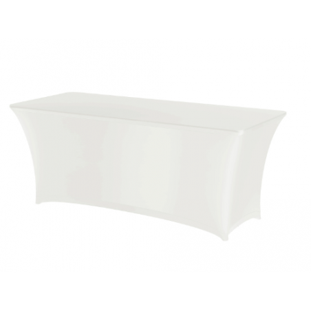 Housse pour Table Rectangulaire Blanche 1200 HENDI - 1