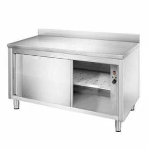 Armoire Chauffante Profondeur 1000 x 600 mm - Avec Dosseret FourniResto - 1