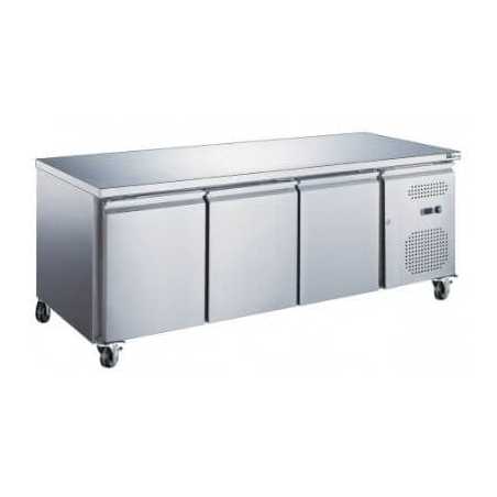 Tour Pâtissier Ventilé Inox 600 x 400 - 3 Portes FourniResto - 1