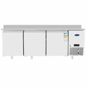 Tour Pâtissier Central Inox 580 L - 3 Portes Adossé Atosa - 1