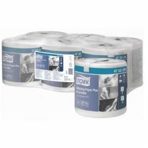 Papier d'Essuyage Plus - Lot de 6 Tork - 1